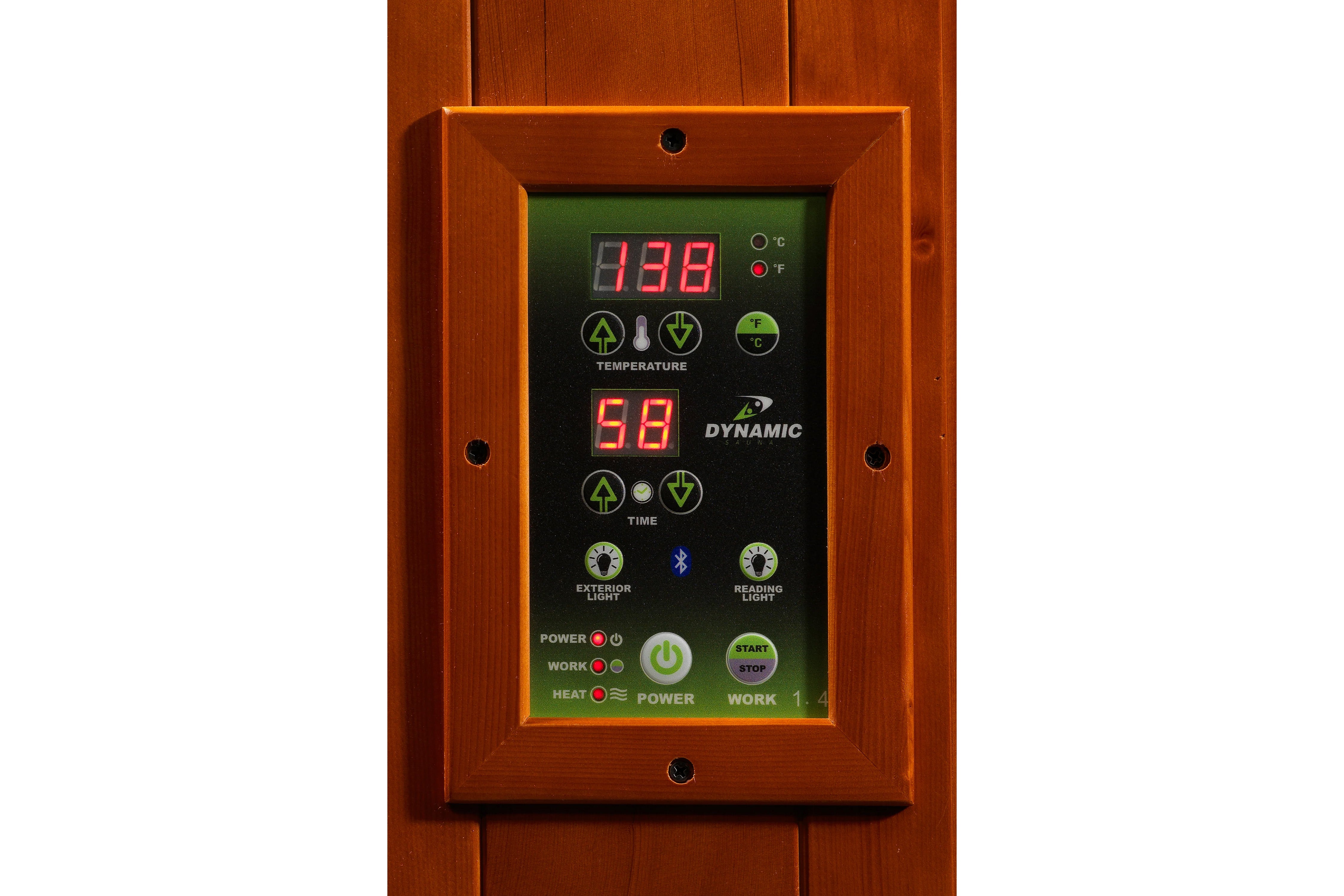 Dynamic Heming Elite 2-Person Ultra Low EMF Far Infrared Sauna for Home Relaxation & Detox - Perfect for Wellness & Pain Relief Therapy