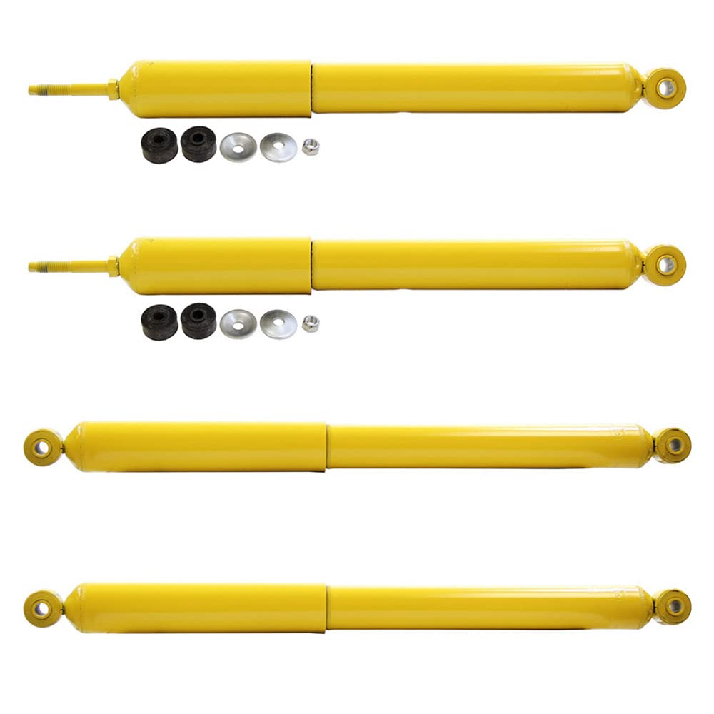Monroe Gas-Magnum Shocks Set of 4 for Ram 3500 2013-2019 | BuyAutoParts 77-68505EN | Heavy Duty Truck Suspension Upgrade for Smooth Ride & Towing