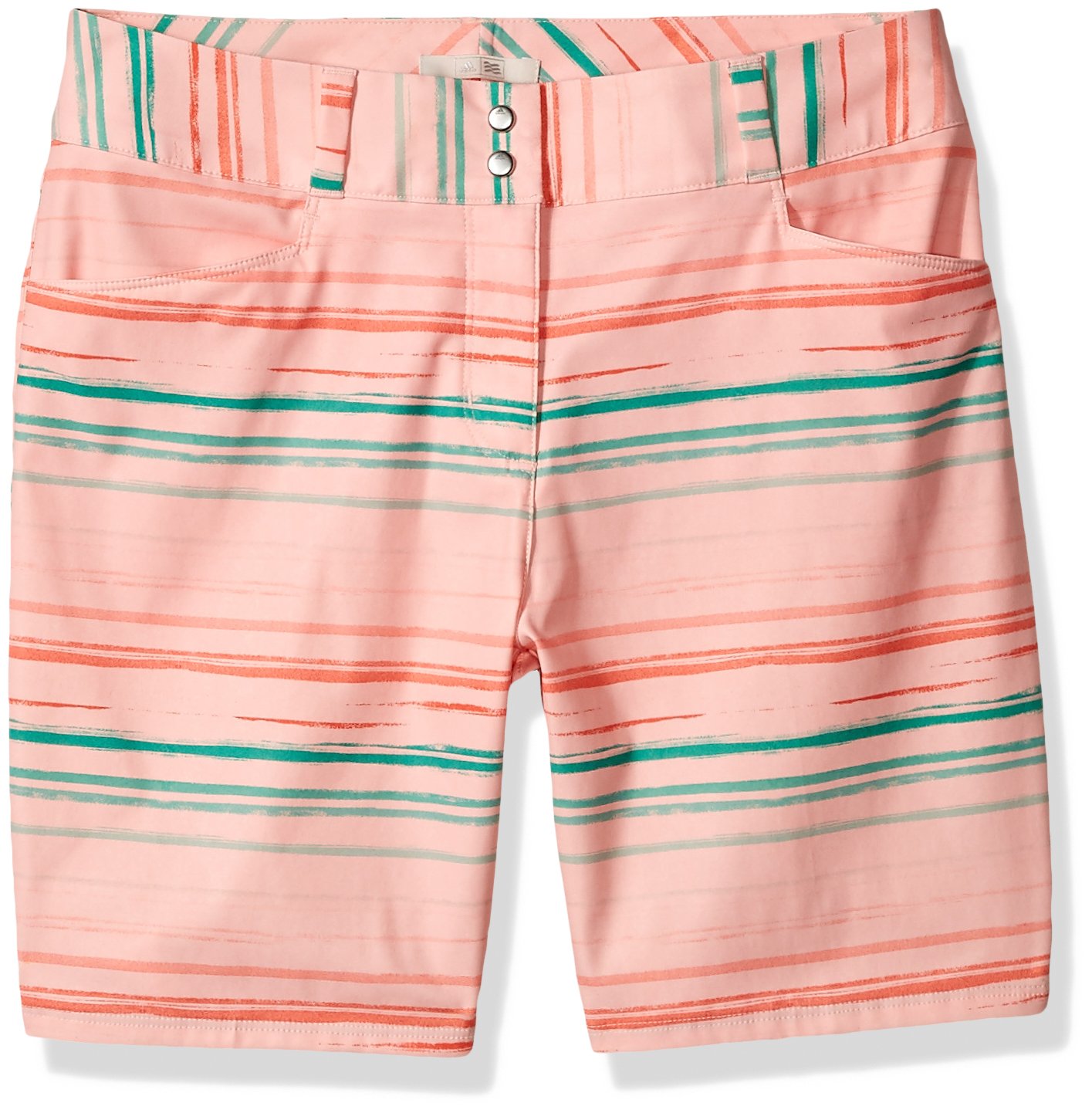 Women's Golf Shorts with Painted Stripes - Breathable & Comfortable for Golfing, Running & Casual Wear