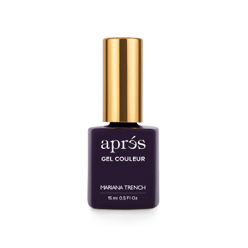 Apres Gel Nail Polish - J03 Mariana Trench Deep Blue Shade | Long-Lasting Salon-Quality Gel Nail Color for Manicures & Pedicures | Perfect for Nail Art, Special Occasions & Everyday Wear