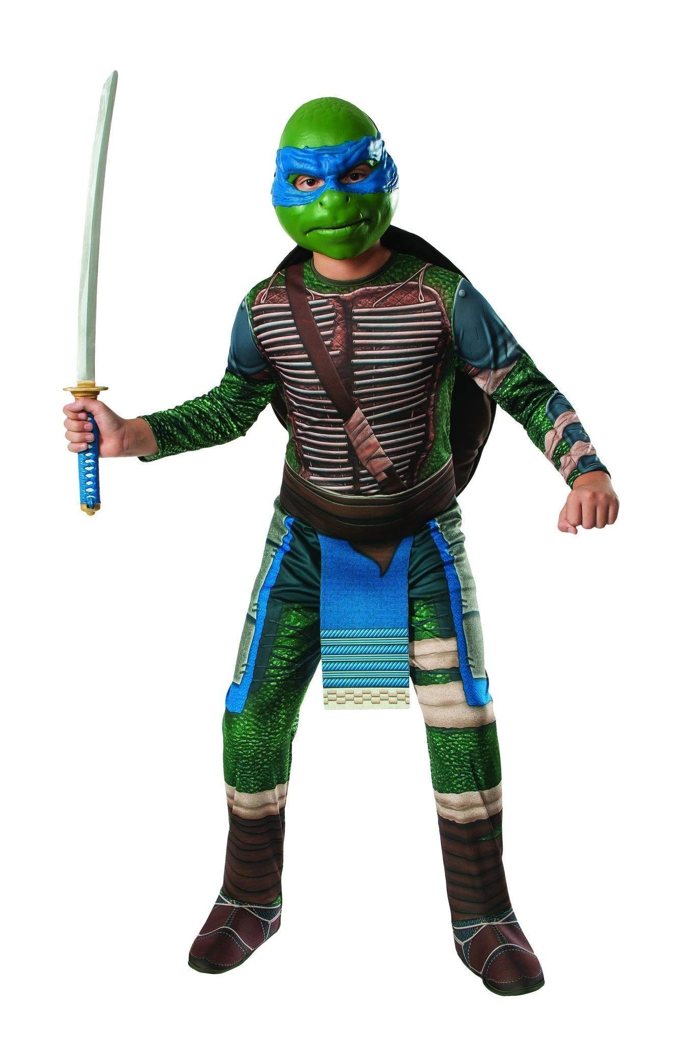 Rubies Teenage Mutant Ninja Turtles Leonardo Costume for Kids - Official TMNT Dress-Up Outfit for Halloween, Cosplay & Birthday Parties