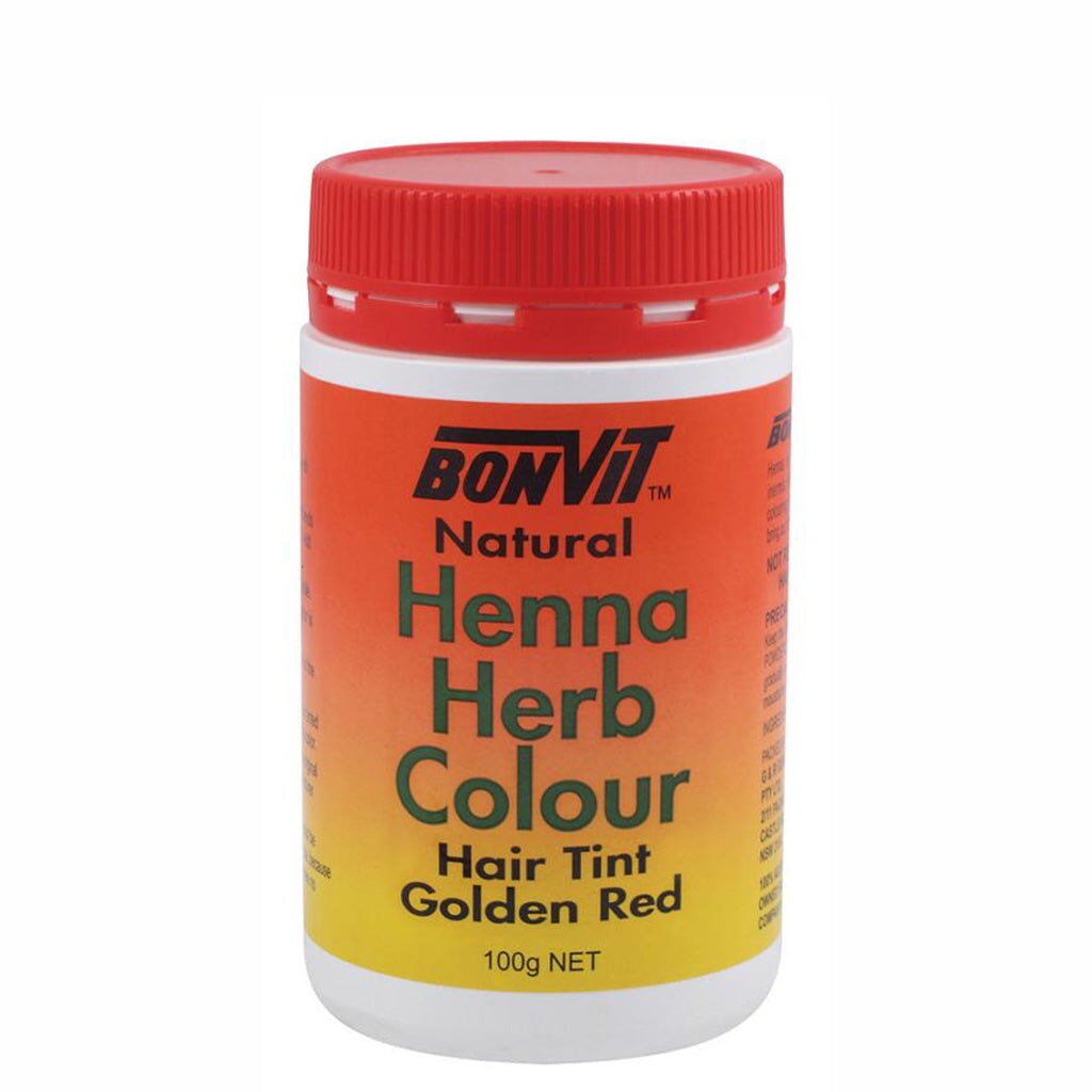 Premium Bon Henna Powder - Golden Red for Natural Hair Dye & Body Art | Safe, Organic & Long-Lasting | Perfect for DIY Hair Coloring, Mehndi Tattoos & Special Occasions