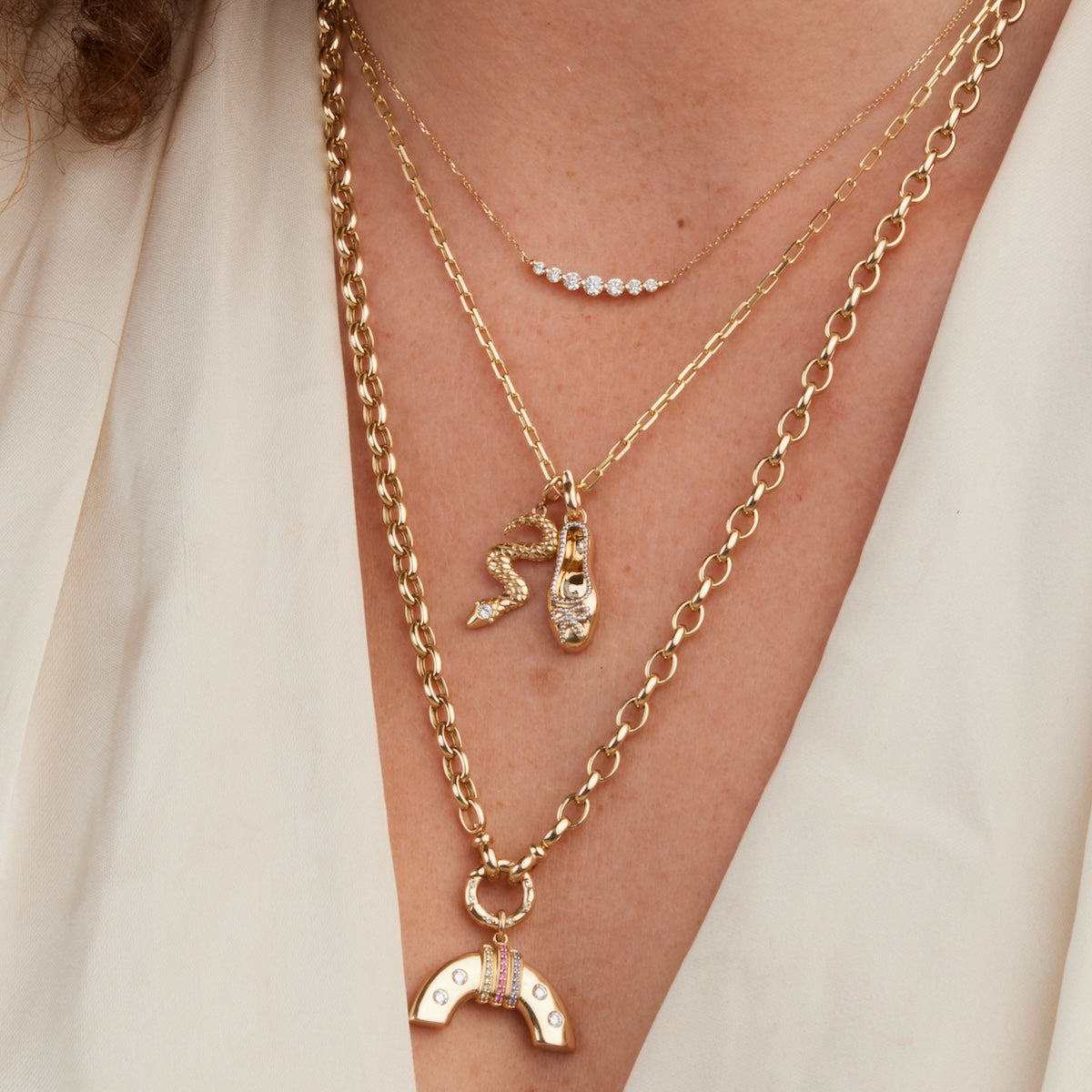 Elegant Ballet Slipper Charm - Sterling Silver Dance Jewelry Pendant for Necklace - Perfect Gift for Dancers, Ballerinas & Dance Lovers - Ideal for Birthdays, Recitals & Dance Performances