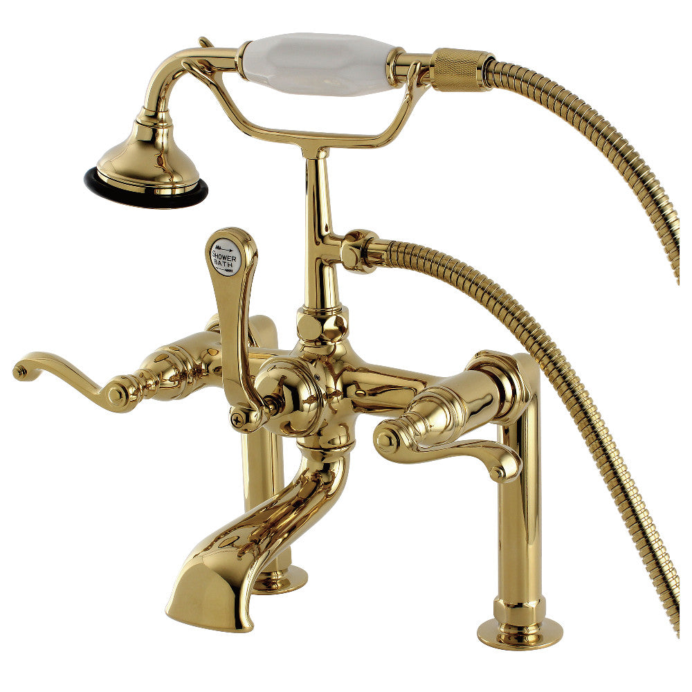 Aqua Vintage AE103T5FL Royale Deck Mount Clawfoot Tub Faucet