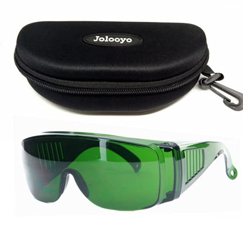 Laser Safety Goggles 200-450nm & 800-2000nm OD4+ Protection for 405nm, 450nm, 808nm, 1064nm YAG Lasers - Includes Storage Box | Ideal for Laser Cutting, Engraving, Medical & Industrial Applications