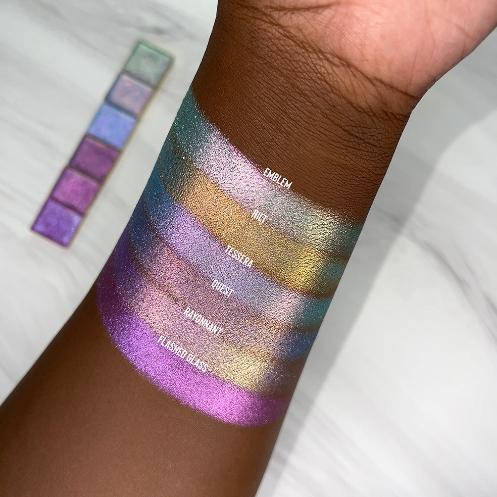 Hilt Electric Multichrome Eyeshadow - Long Lasting Vibrant Eyeshadow Palette for Party, Night Out & Special Occasions