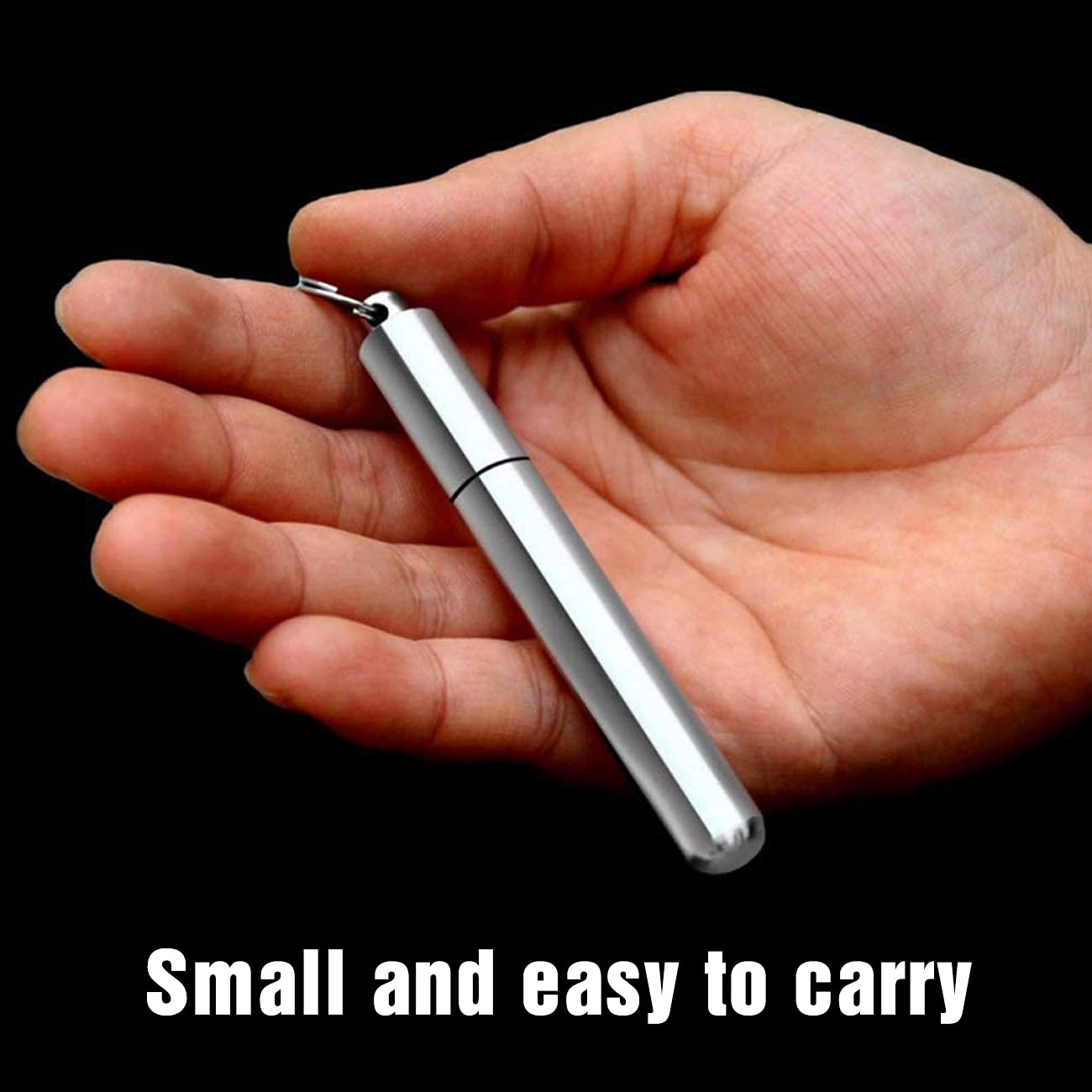 **Ear Wax Removal Kit - 6Pcs Silvery Ear Cleaner Tool with Brush & Storage Box for Adults & Kids - Safe Earwax Removal for Home & Travel Use**