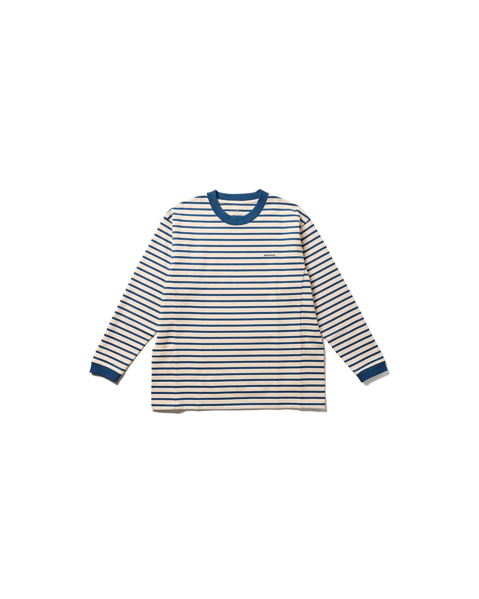 Premium Heavyweight Cotton Long Sleeve T-Shirt with Contrast Border - Comfortable Casual Wear for Men & Women | Perfect for Everyday Outfits, Layering and Outdoor Activities