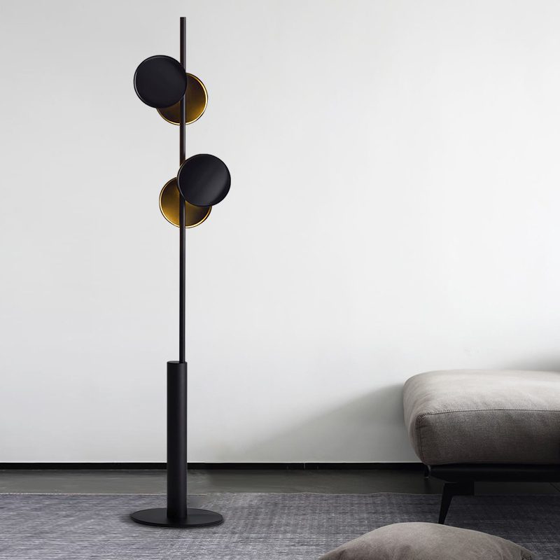 Axis Modular Floor Lamp - Adjustable Modern LED Standing Light for Living Room, Bedroom & Office - Dimmable Brightness & Flexible Design for Home Decor