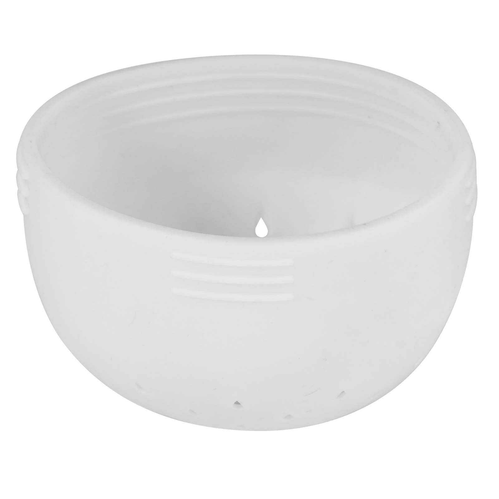 Light Grey Mini Silicone Can Strainer & Colander - Space Saving Kitchen Gadget for Small Spaces - Perfect for Draining Canned Foods, Washing Fruits & Vegetables