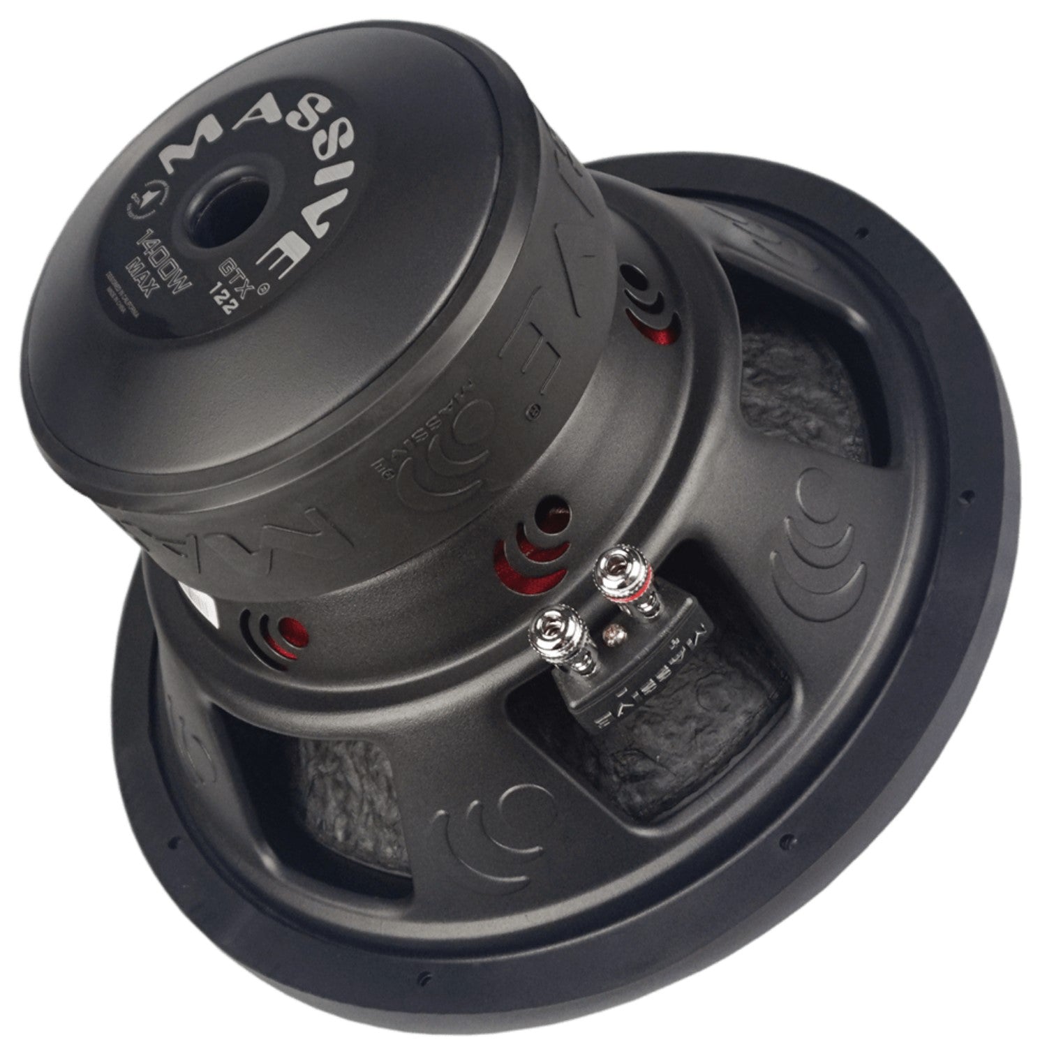 GTX122 12-Inch 700 Watts RMS Dual 2 Ohm Car Subwoofer - Powerful Bass for Car Audio Systems & Home Theater