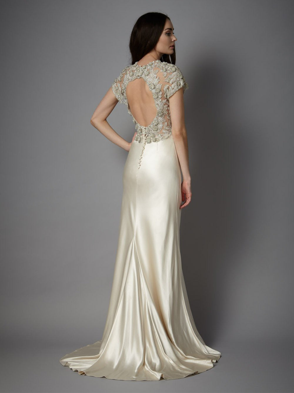 Catherine Deane Abigail Gown - Elegant Lace Wedding Dress for Brides, Prom & Formal Events | Plus Size Options Available
