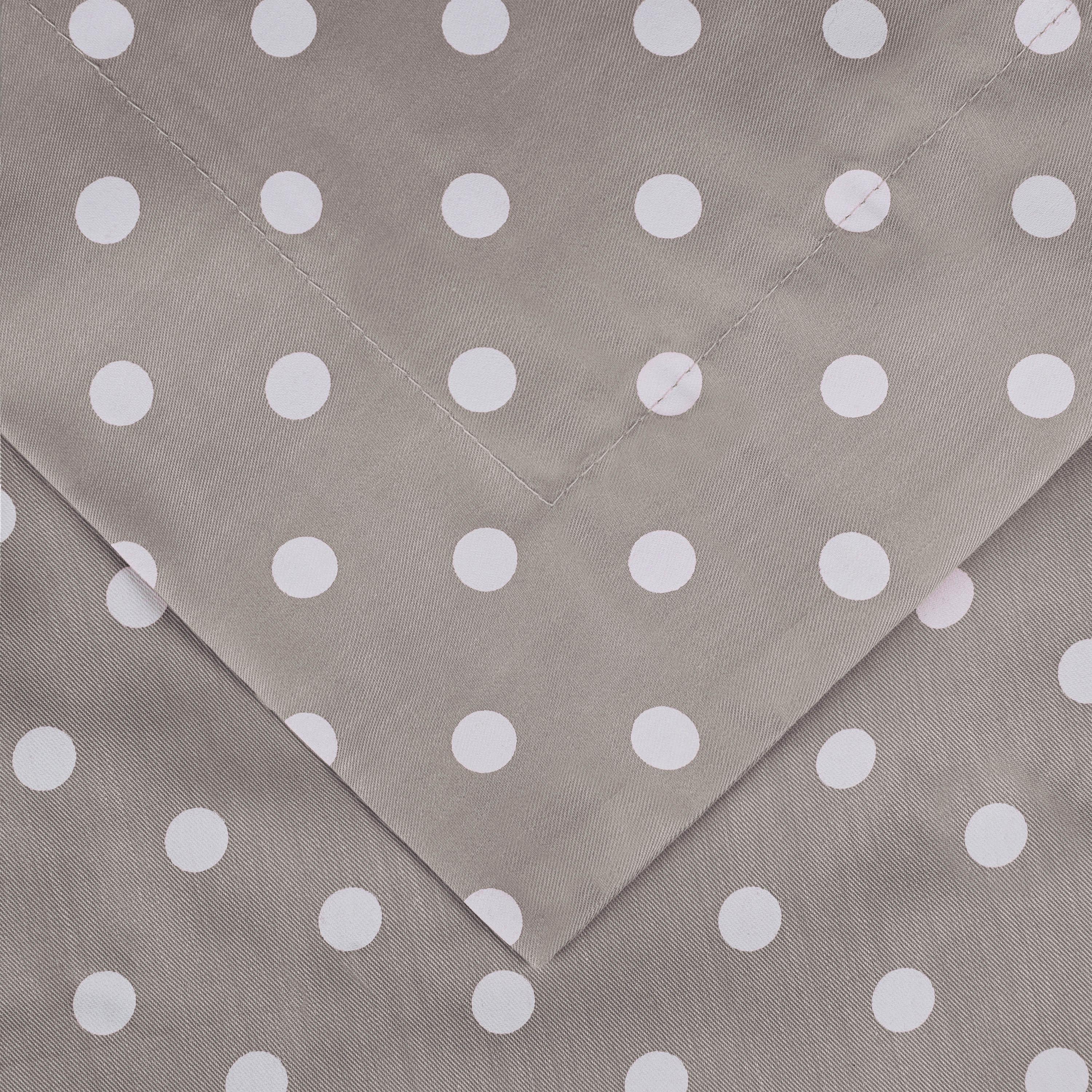 Premium 600 Thread Count Cotton Blend Polka Dot Duvet Cover Set - Soft & Breathable Bedding for Cozy Nights - Perfect for Master Bedroom, Guest Room & Dorm Decor