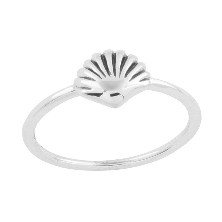 Dainty Seashell Ring - Elegant Beach Jewelry for Women, Perfect for Summer Vacation, Boho Style Accessories | Ideal for Beach Weddings, Vacation Outfits, and Casual Wear