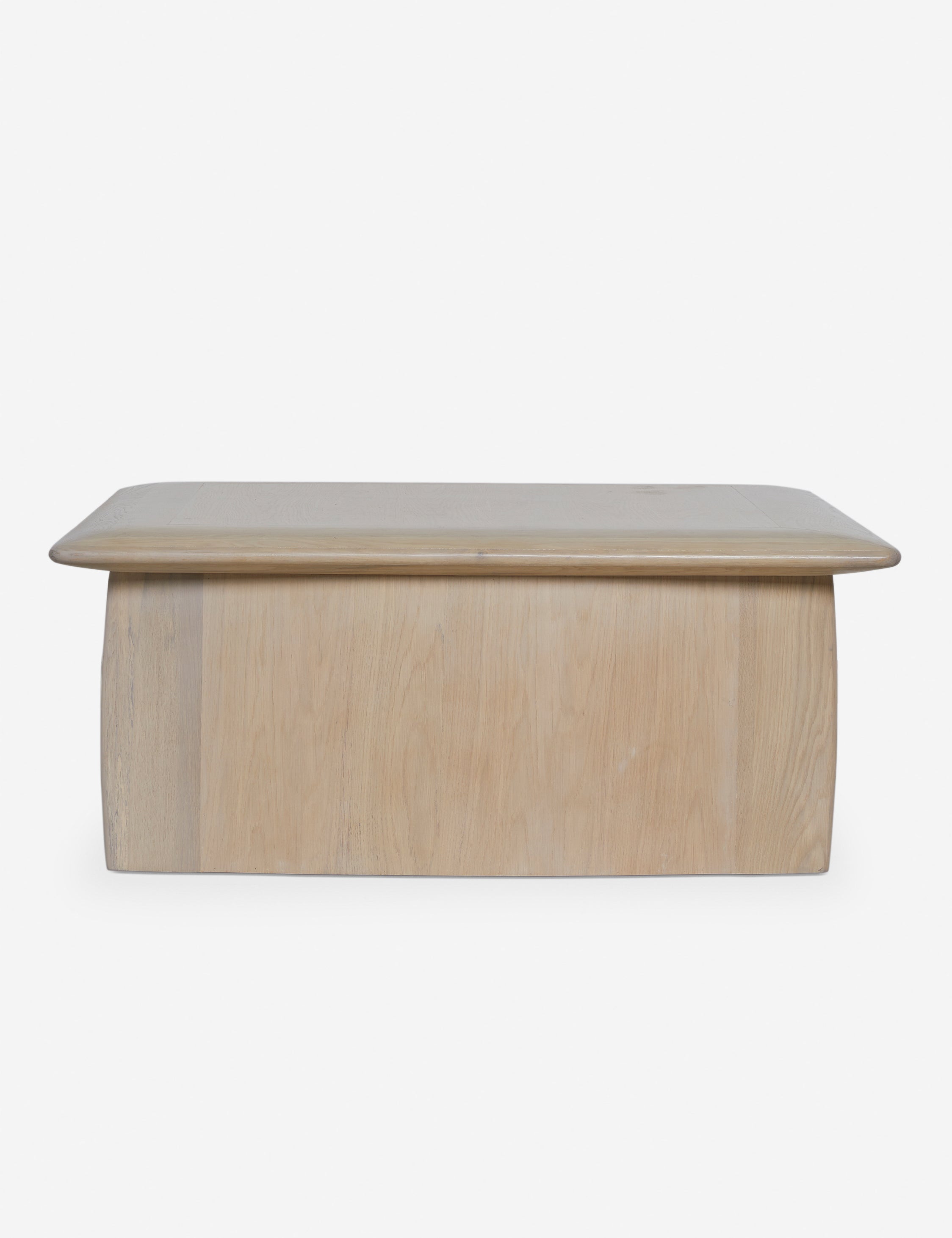 Modern Cedar Wood Coffee Table - Solid Natural Wood Living Room Furniture for Home Decor | Perfect for Living Rooms, Offices & Patios