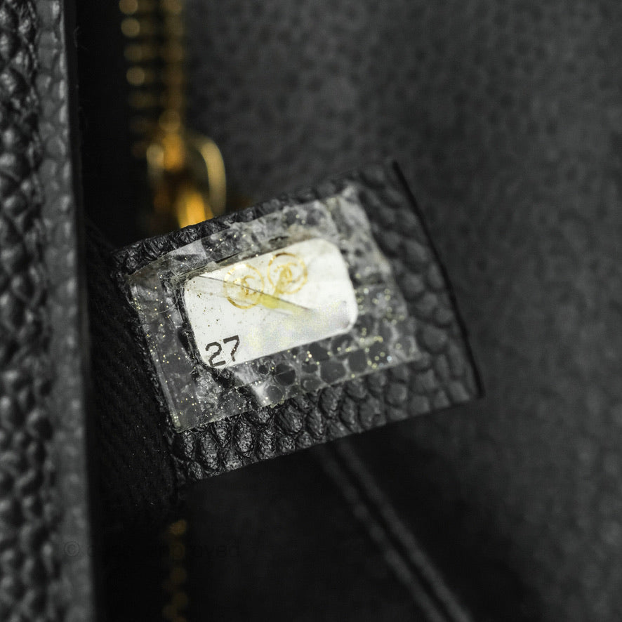 Chanel Chic Affinity Small Grained Calfskin Crossbody Bag in Black with Aged Gold Hardware - Perfect for Everyday Luxury & Evening Events