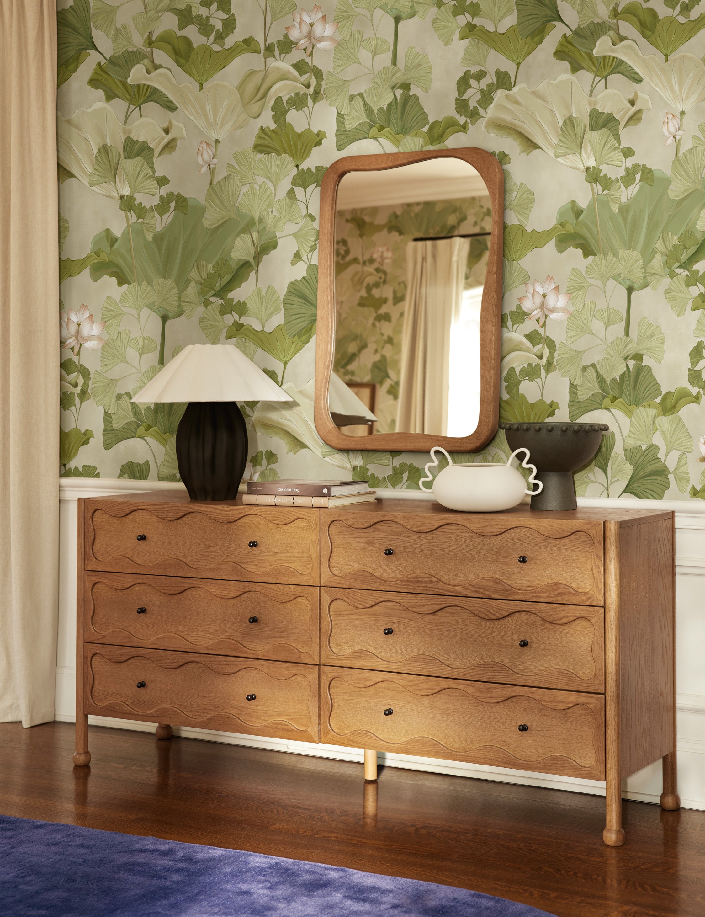Aimee Song Fontaine Dresser - Modern Wooden Dresser with 6 Drawers for Bedroom Storage & Organization | Perfect for Master Bedroom, Guest Room & Closet