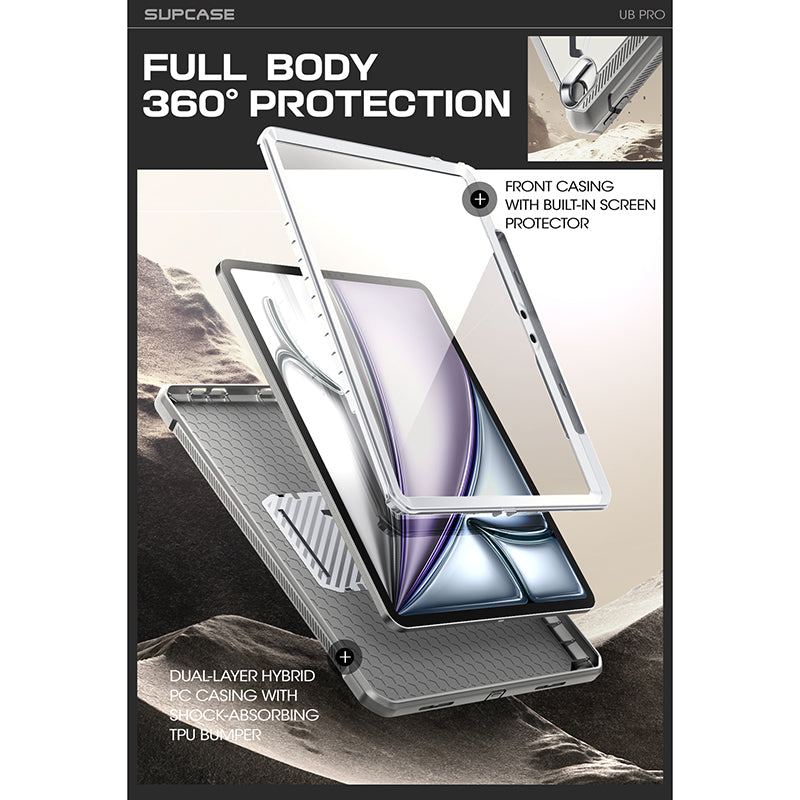 iPad Pro 11 Inch (2024) Case - Unicorn Beetle Pro Series Heavy Duty Rugged Protective Cover with Screen Protector - Shockproof, Drop Proof & Scratch Resistant for iPad Pro 11