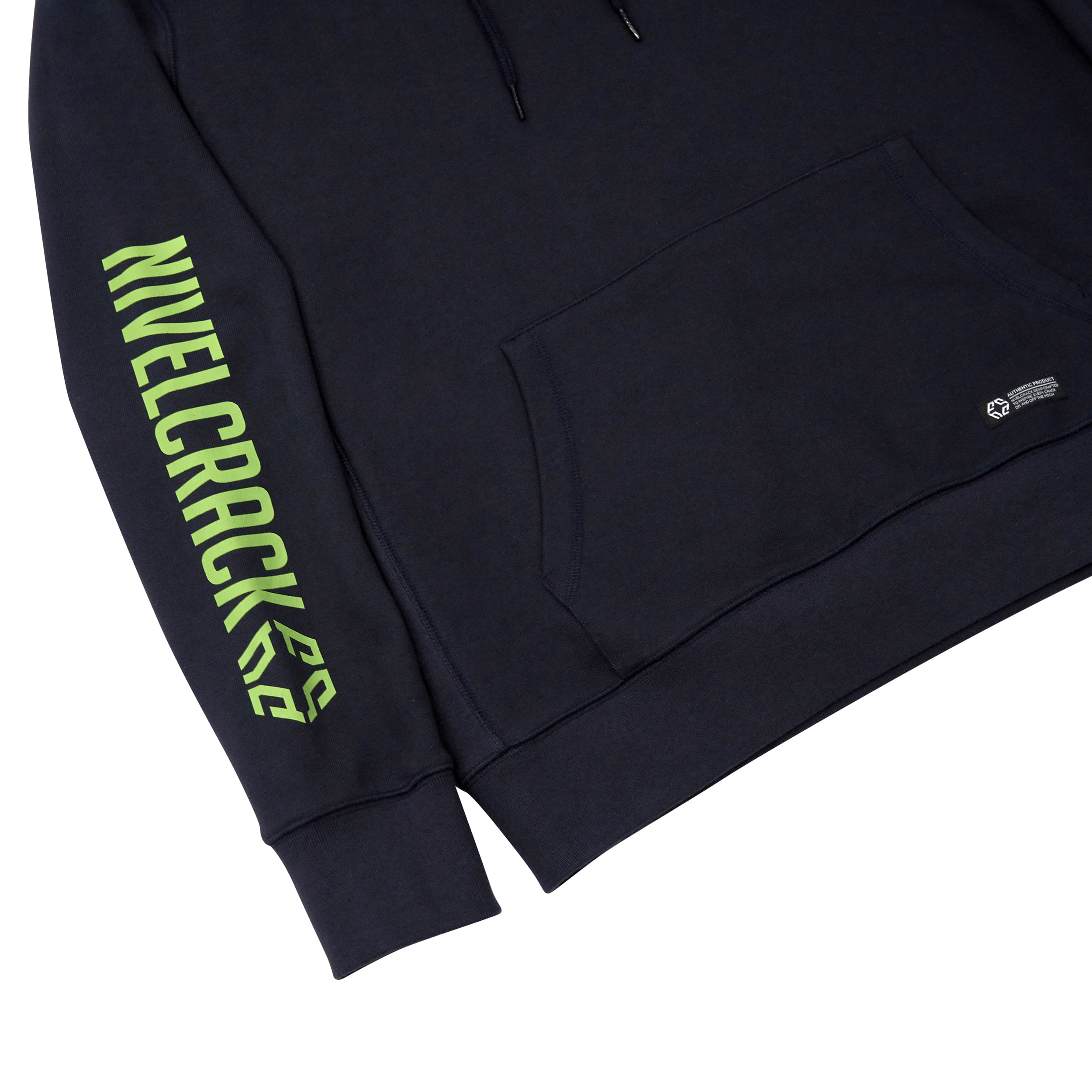Nivelcrack Seoul Crest Hoodie - Navy Blue Pullover for Men & Women | Comfortable Streetwear for Casual Outfits & Urban Fashion