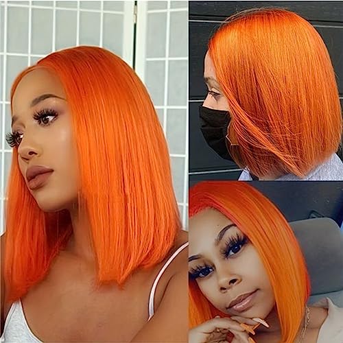 Ginger Orange 13x4 Bob Wig