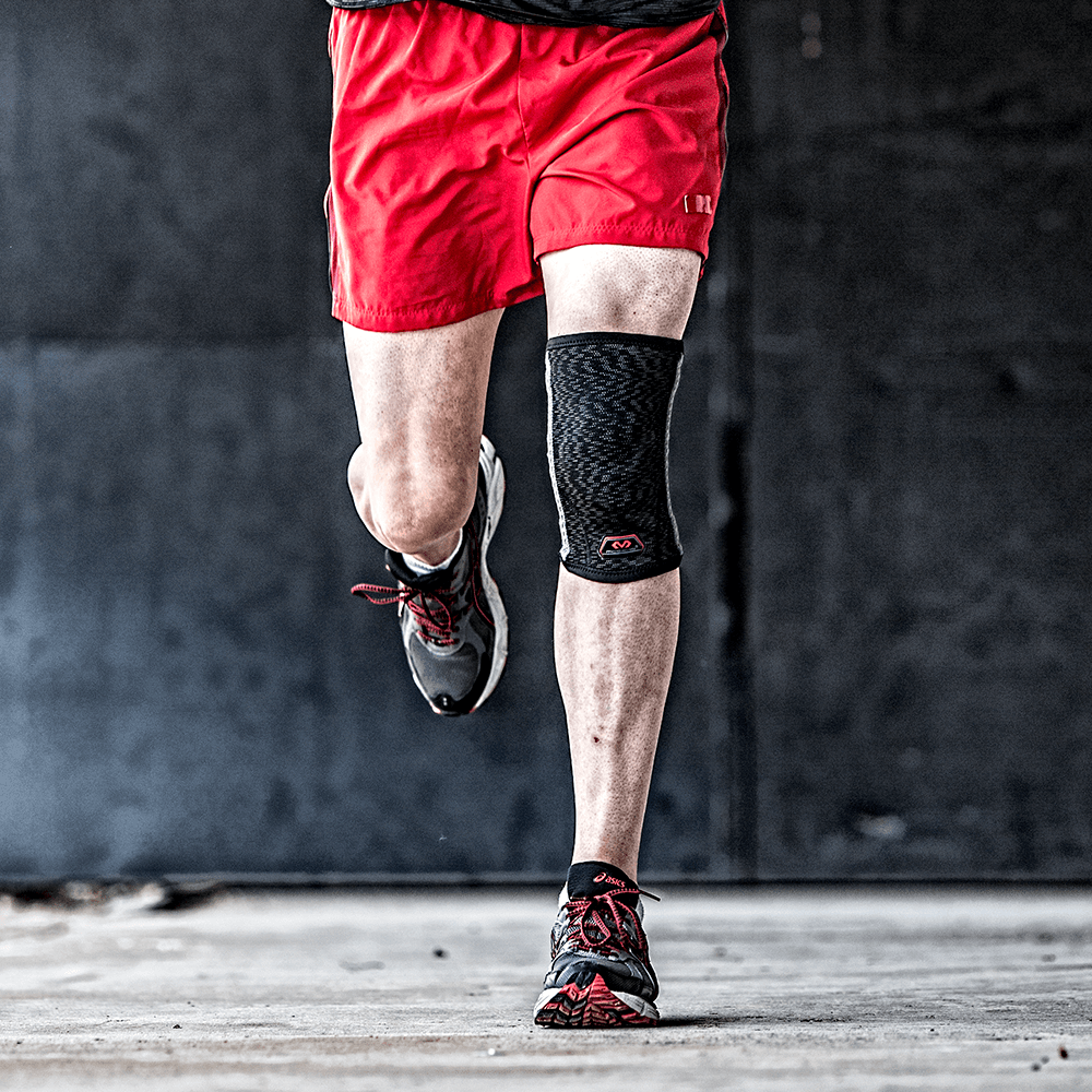 HyperBlend™ Knee Sleeve with Buttress & Stays - Support & Stability for Workouts, Running, Weightlifting & Joint Pain Relief