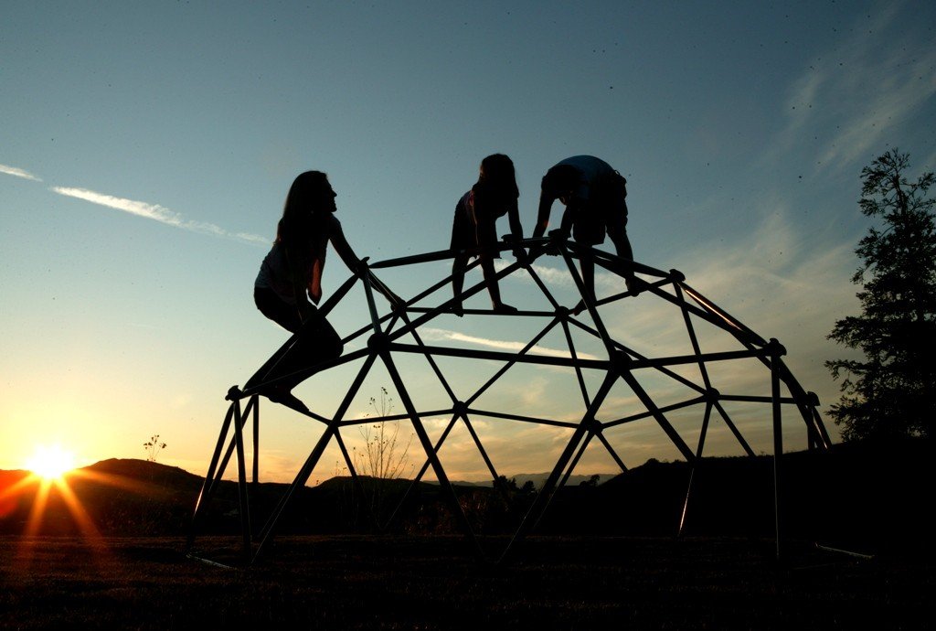 Lifetime Geometric Dome Climber Play Center for Kids - Earthtone Outdoor Jungle Gym for Backyard, Park & School Playground - Durable Steel Frame & High-Quality Plastic Construction for Safe Climbing Fun