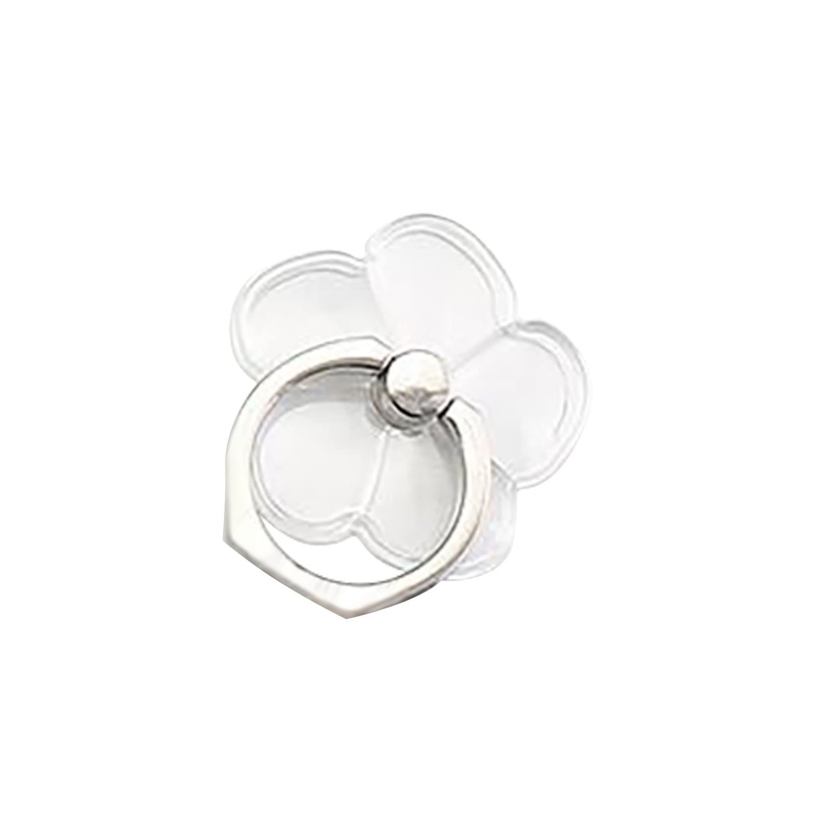 Magnetic Phone Ring Holder - Clear Car Mount for Hands-Free Driving