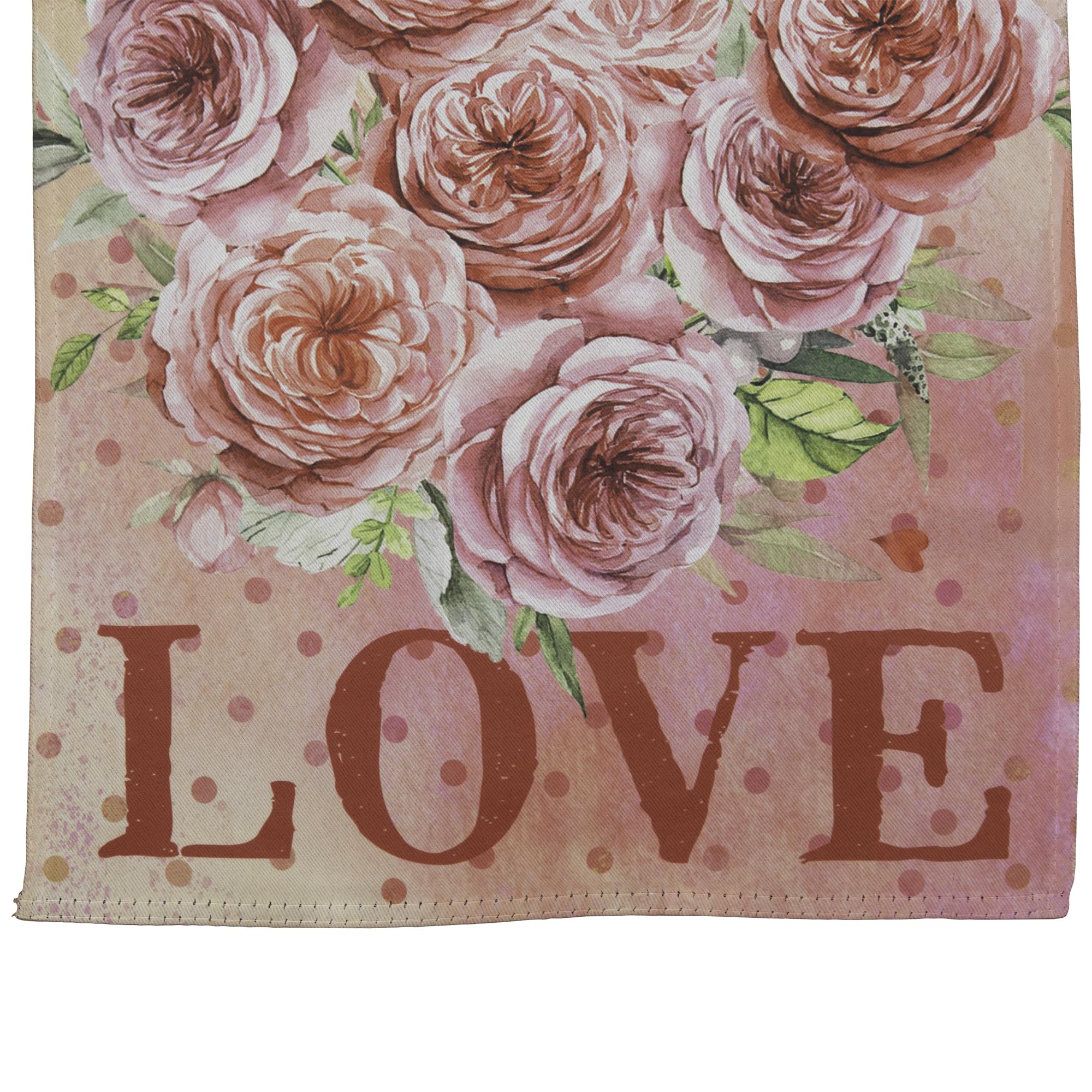 Northlight Love Rose Bouquet Outdoor Garden Flag 12.5