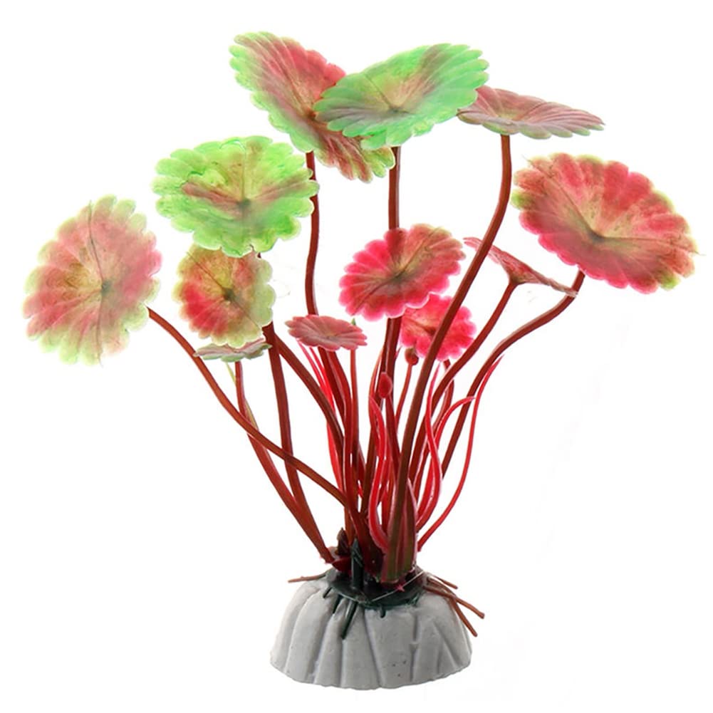 Bluelans Artificial Seaweed Water Plants for Aquarium Decor - Plastic Fish Tank Plants, Red Aquarium Decorations - Perfect for Freshwater & Saltwater Fish Tanks, Betta Tanks, and Aquatic Terrariums