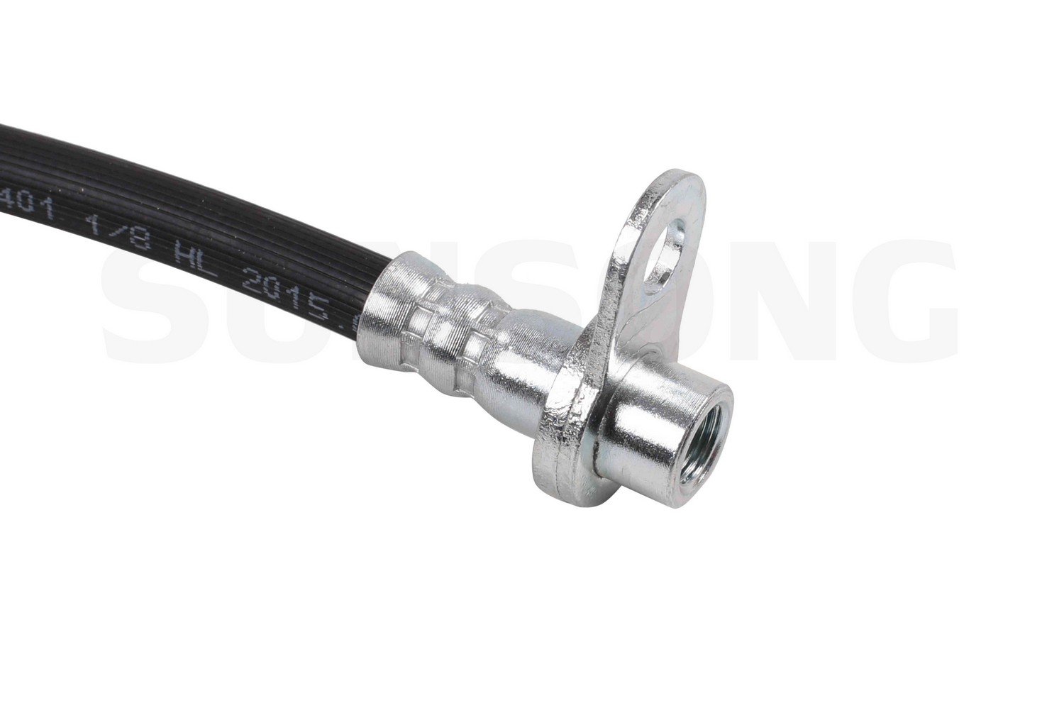 Sunsong 2202580 Brake Hydraulic Hose - High Performance Replacement for Trucks & SUVs - Durable DOT Approved Brake Line - Perfect for Off-Roading, Towing & Heavy Duty Use