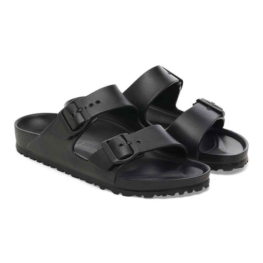 Birkenstock Arizona EVA Sandals in Black - Comfortable & Lightweight for Beach, Pool, and Summer Outings