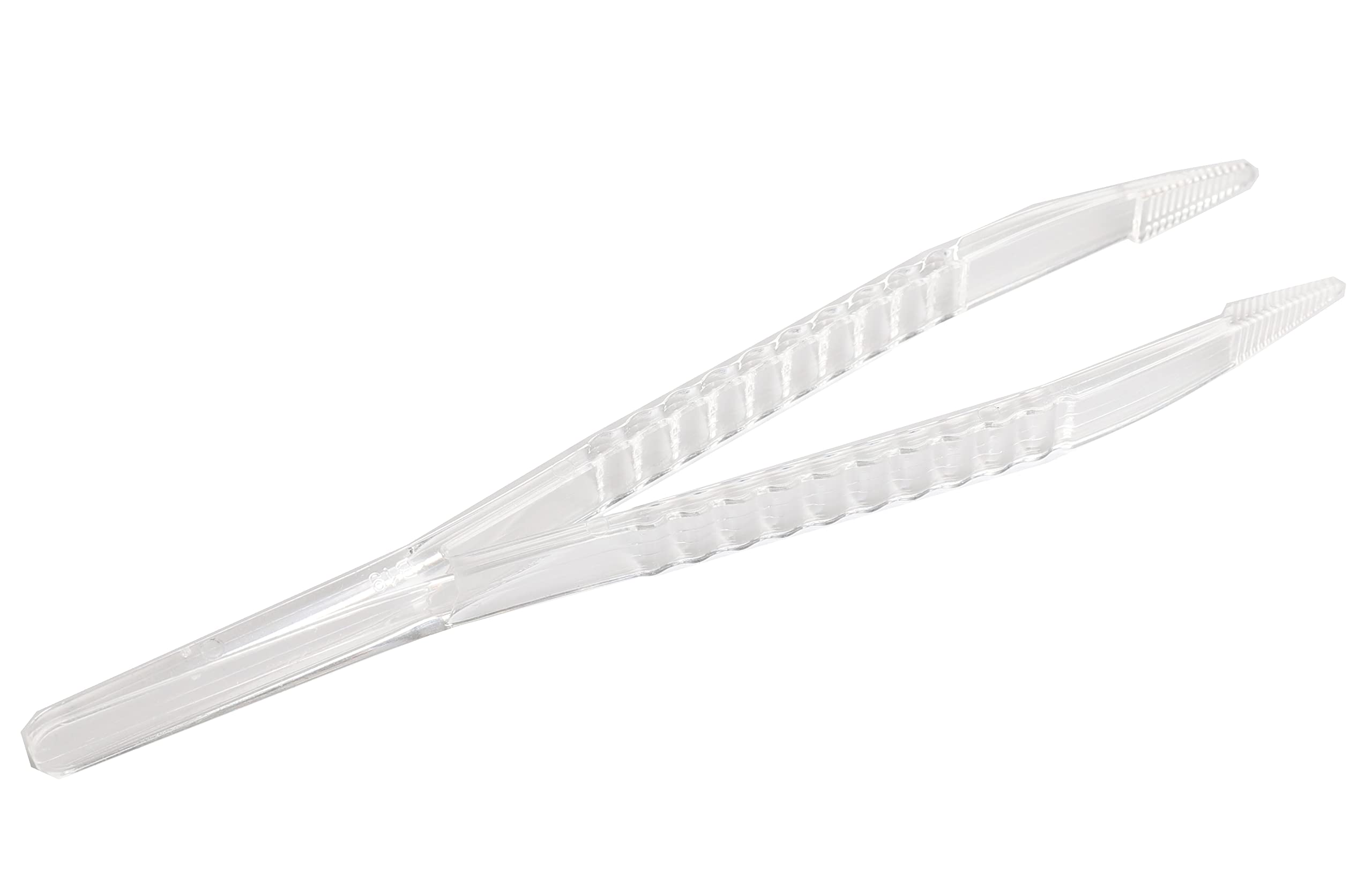 Disposable Sterile Forceps Tweezers 5 Inch (125mm) - Individually Wrapped Medical Grade Stainless Steel - Pack of 100 - Perfect for First Aid Kits, Lab Work & Beauty Procedures