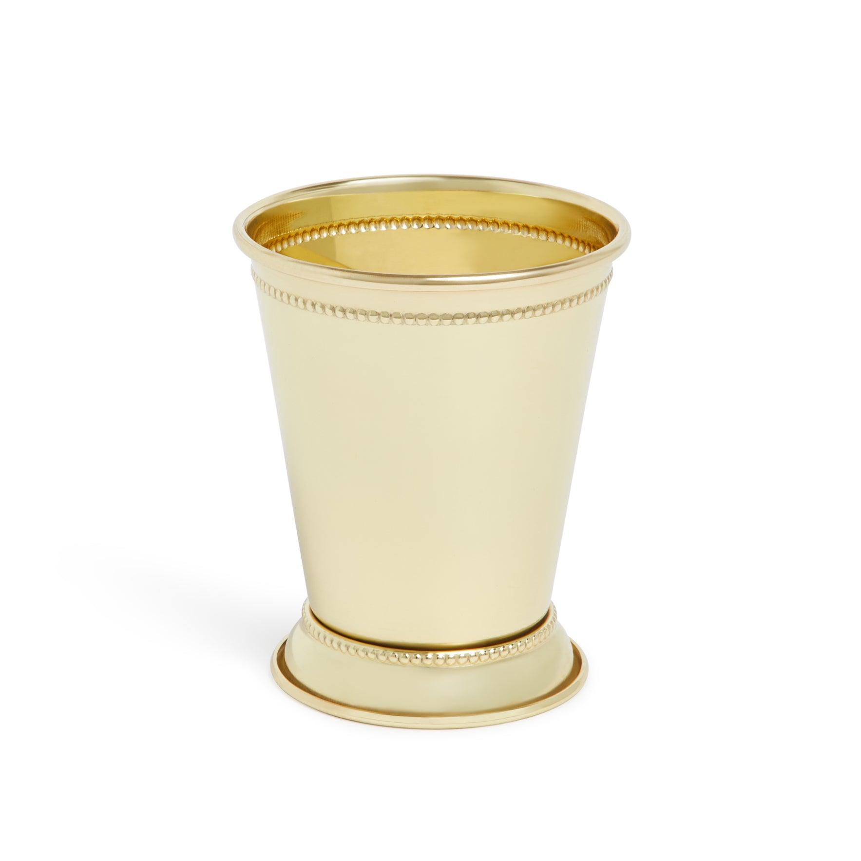 Gold Plated Stainless Steel Julep Cup - 12oz (360ml) Classic Southern Mint Julep Cup for Cocktails, Parties & Home Bar Decor