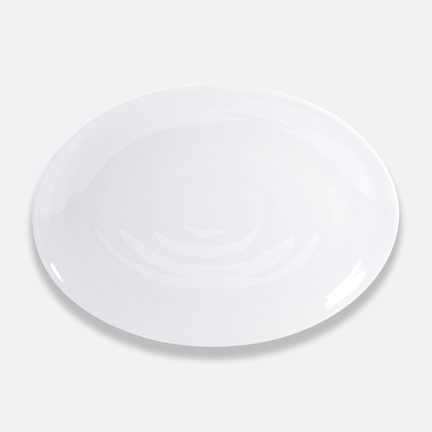 Bernardaud Origine Oval Platter - Elegant French Porcelain Serving Dish for Entertaining, Dining & Special Occasions