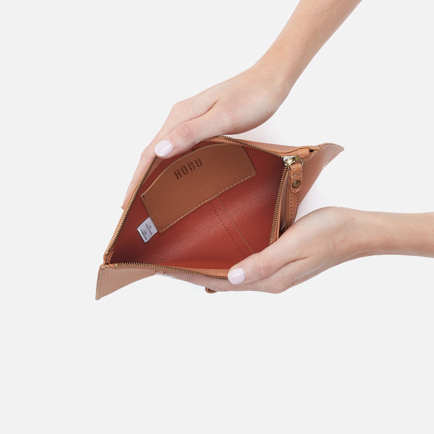 Vida Large Leather Pouch - Micro Pebbled Leather Handbag for Women - Perfect for Work, Travel, and Everyday Use