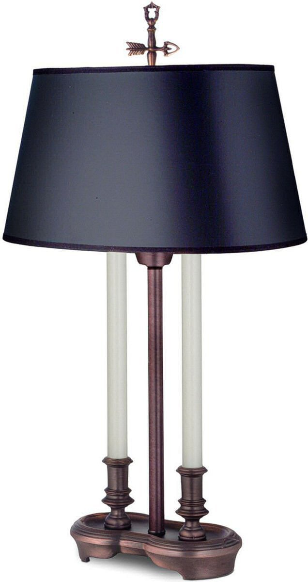 Vintage 3-Way Adjustable Desk Lamp in Antique Bronze Finish - Perfect for Home Office, Study Room & Reading Nook Lighting