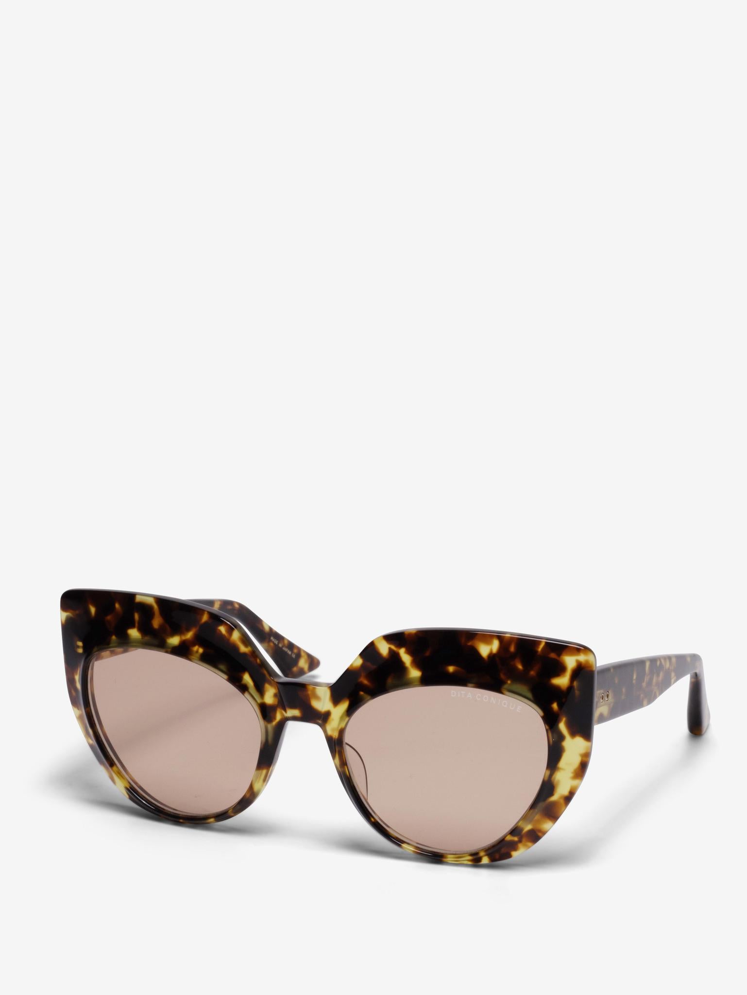 DITA Conique DTS514 53 02 Z - Premium Luxury Sunglasses for Men & Women - UV Protection & Polarized Lenses - Perfect for Driving, Travel & Outdoor Activities