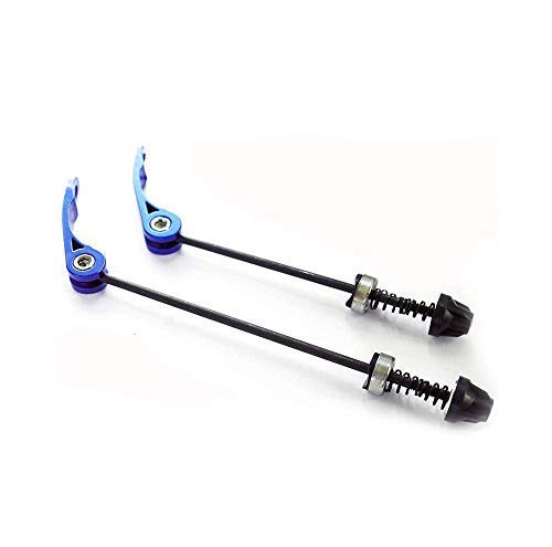 Quick Release Bike Skewer - 145mm/185mm Black Alloy Lever for Mountain, Road & City Bicycles | Secure Wheel Axle Replacement for Commuting, Trail Riding & Urban Cycling