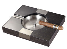 Premium Arman Apricot Wood Cigar Ashtray - Handcrafted Humidor Accessory for Cigar Lovers - Perfect for Home, Office & Outdoor Smoking Areas
