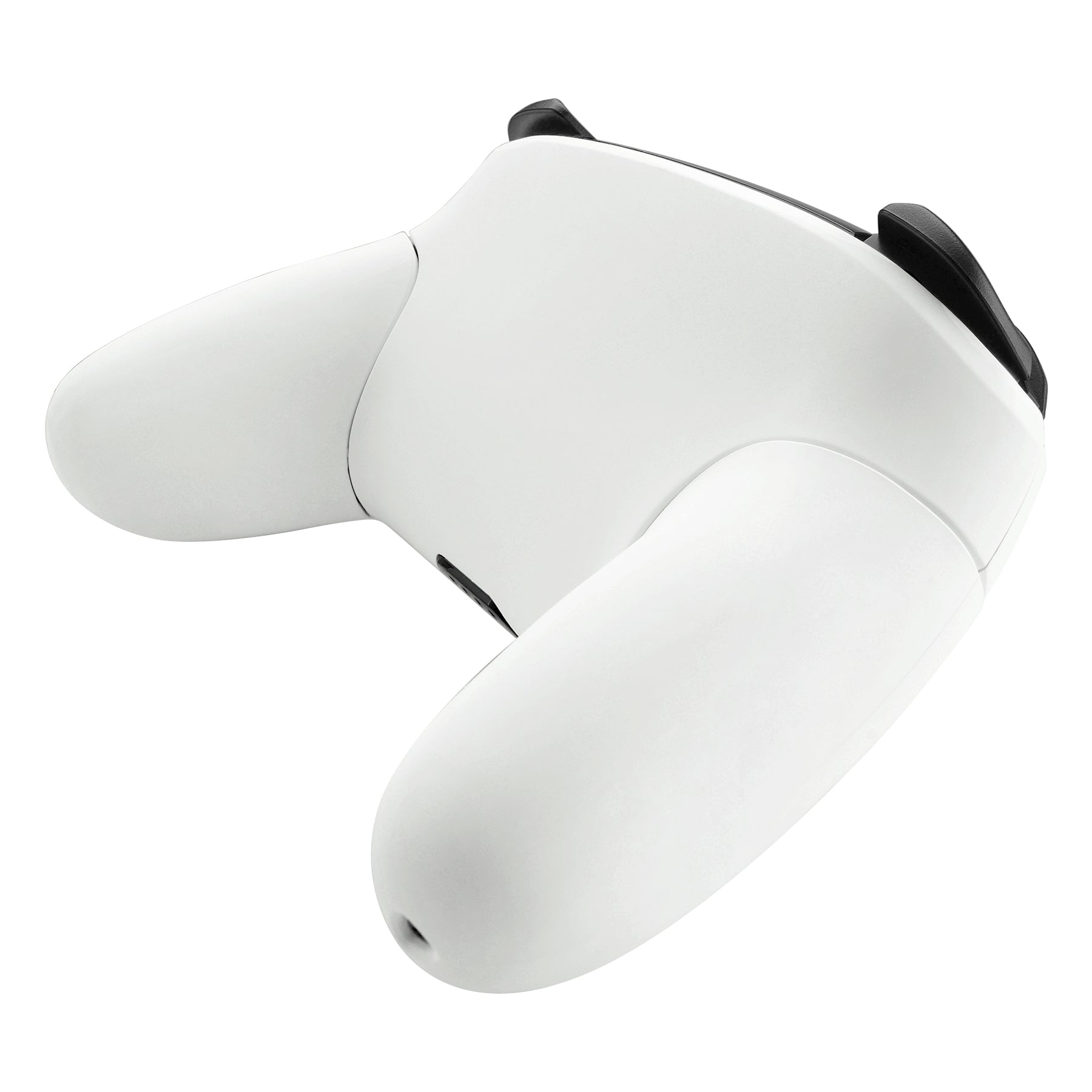 ExtremeRate White Faceplate & Backplate Replacement for Nintendo Switch Pro Controller - DIY Custom Shell Kit (Controller Not Included) - Perfect for Gaming, Modding & Personalization