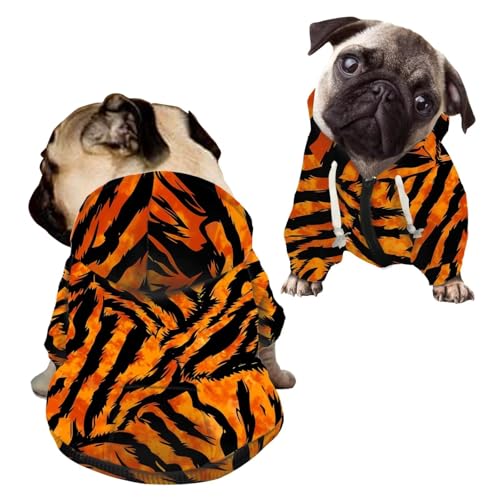 Orange Tiger Stripes