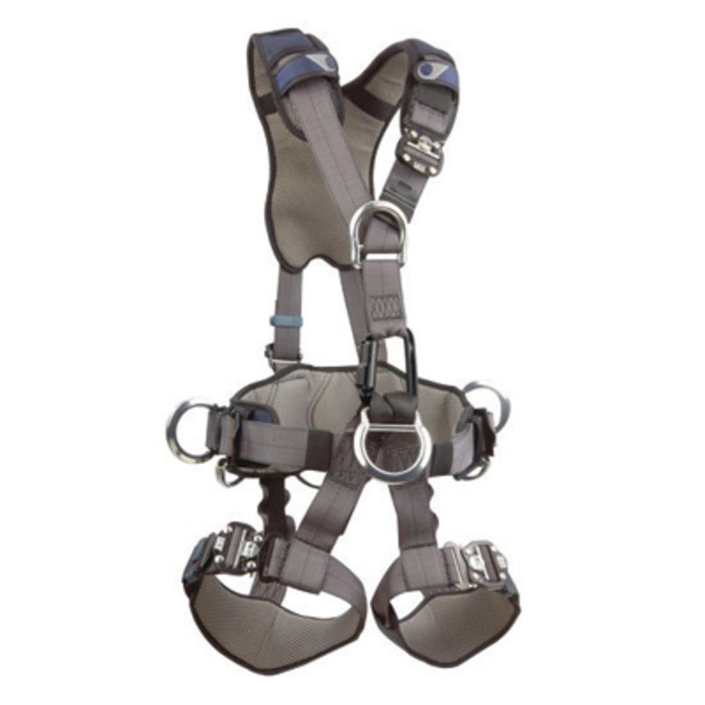 3M DBI SALA 1110526 Medium ExoFit Tower Climbing Full Body Safety Harness - ANSI Compliant Fall Protection Gear for Construction & Telecom Work