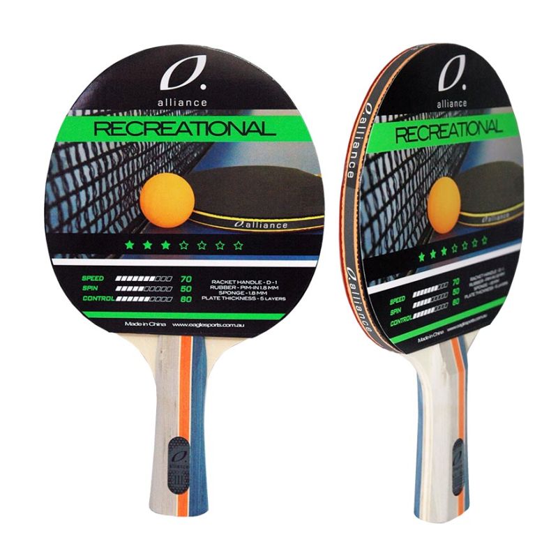 Alliance Typhoon 3 Star Premium Table Tennis Racket - Professional Ping Pong Paddle for Training & Competition | Perfect for Indoor Sports & Recreational Play