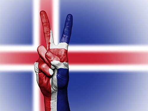 20x30 Inch Laminated Iceland Landscape Poster - Vibrant Colors & High-Quality Print - Perfect for Home, Office, or Dorm Decor - Fits Standard Frames - Wall Art for Living Room, Bedroom & Workspace
