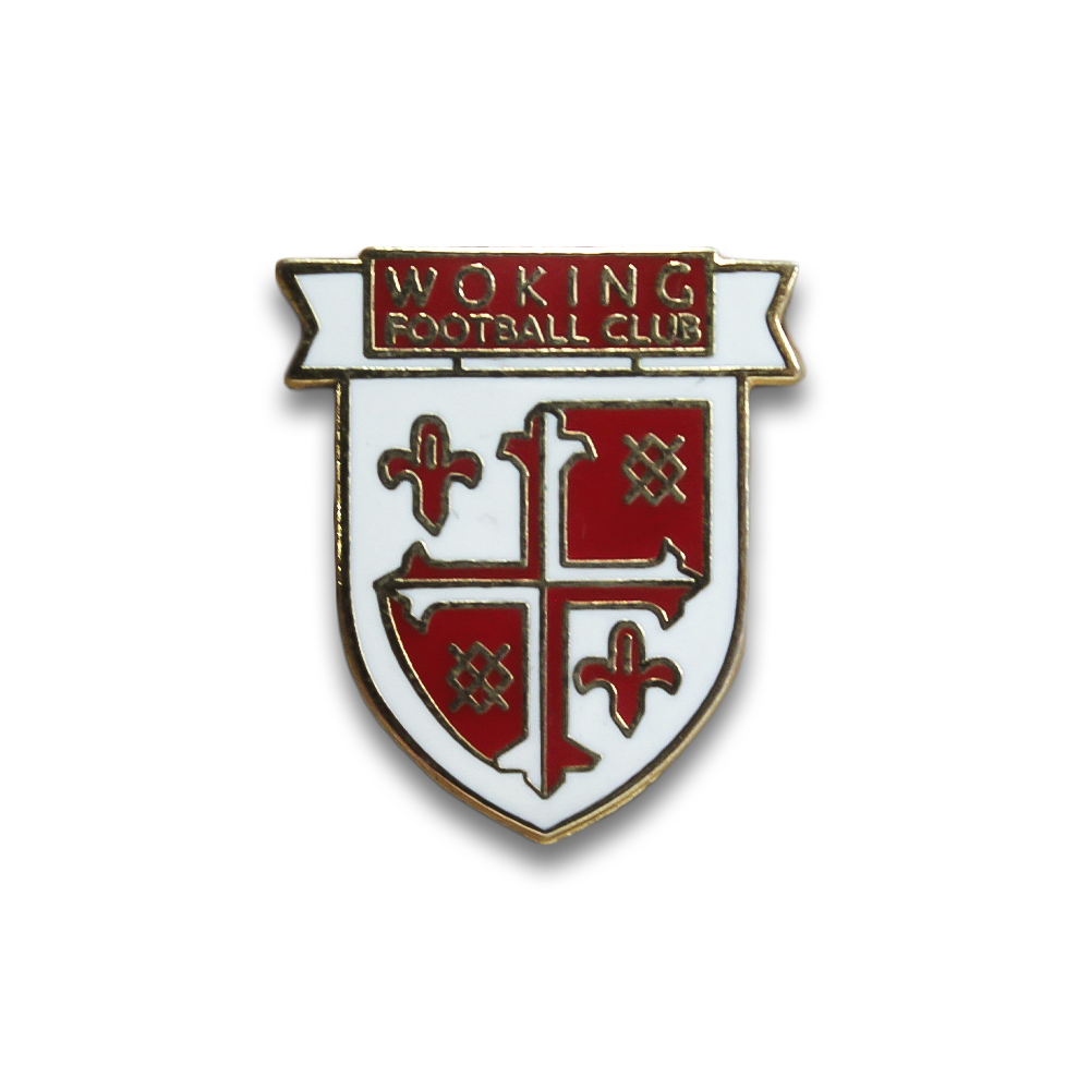Woking FC Pin Badge - Official Collectible Enamel Lapel Pin for Football Fans - Perfect for Jerseys, Hats & Backpacks
