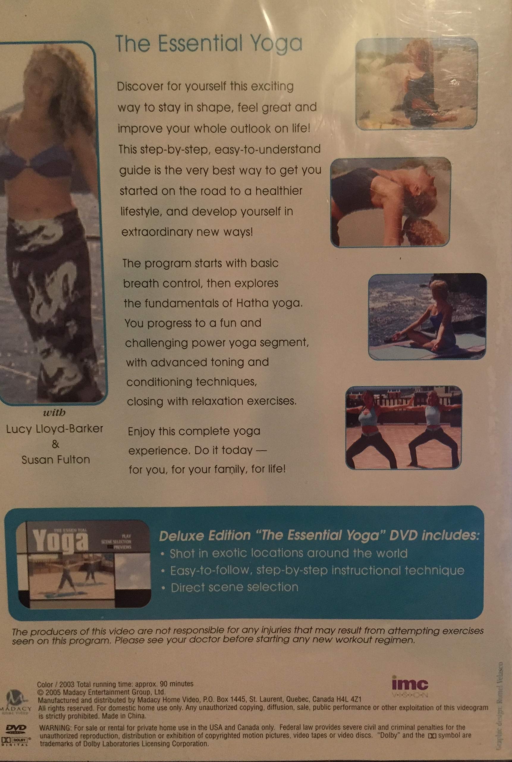The Essential Yoga Mat - Non-Slip Eco-Friendly TPE Exercise Mat for Yoga, Pilates & Home Workouts - Perfect for Beginners & Professionals