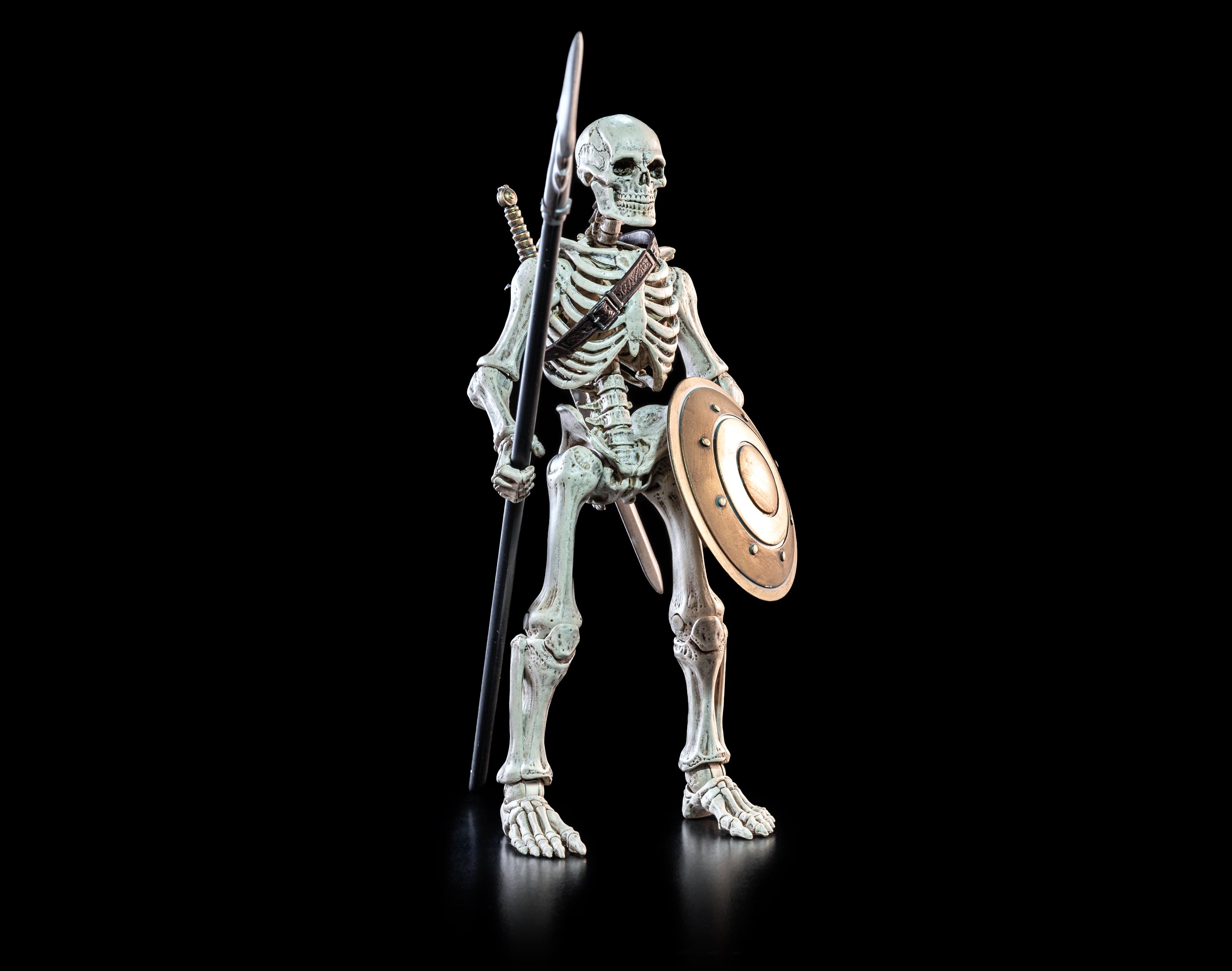 Pre-Order Four Horsemen Studio Mythic Legions 1/12 Scale 6-Inch Action Figure - T.U.5.C.C. Heavy Gunn & Skeleton Legion Builder 2 | Collectible Fantasy Warrior Toy for Display & Role-Playing Games