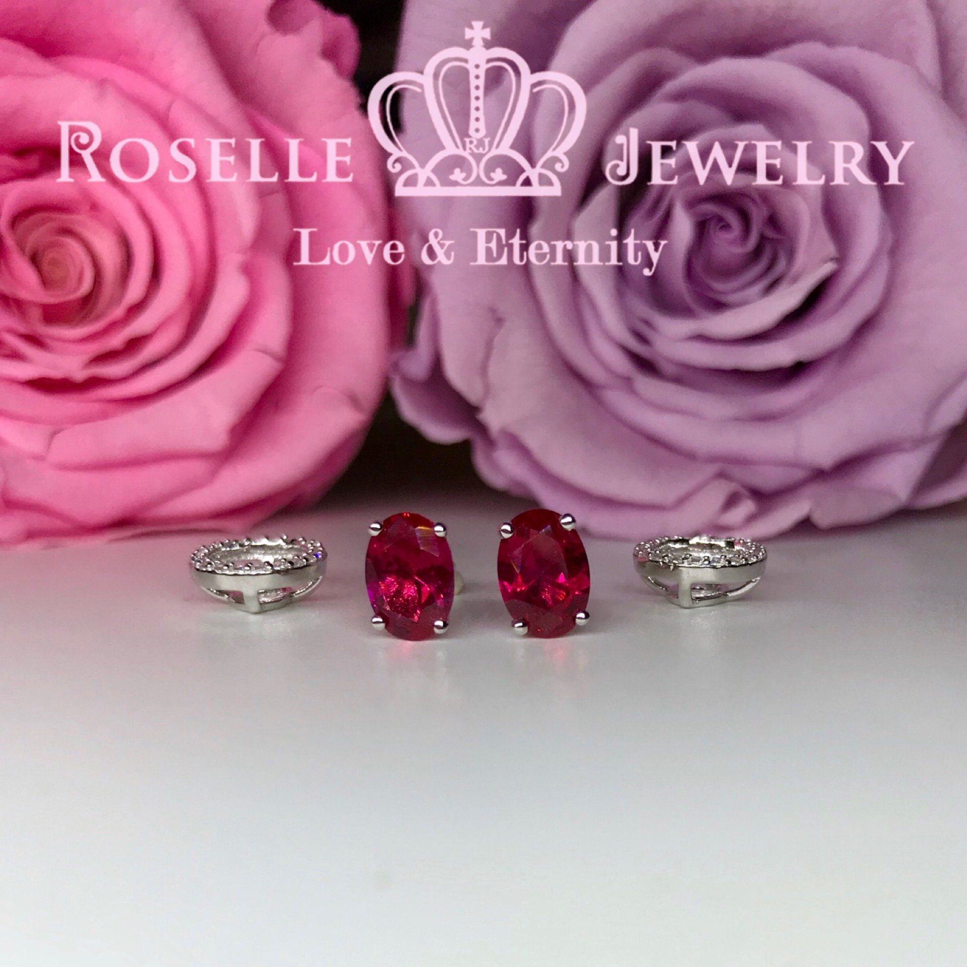Elegant Detachable Oval Halo Stud Earrings for Women | 14K Gold Plated Cubic Zirconia Bridal Jewelry | Perfect for Weddings, Parties & Special Occasions