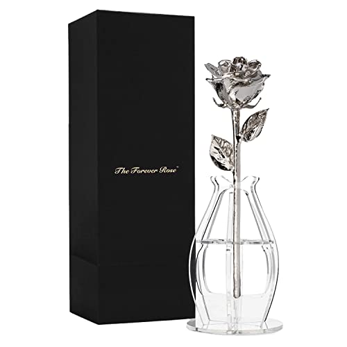 Platinum Dipped Rose (With Phantom Vase & Bloom Box)