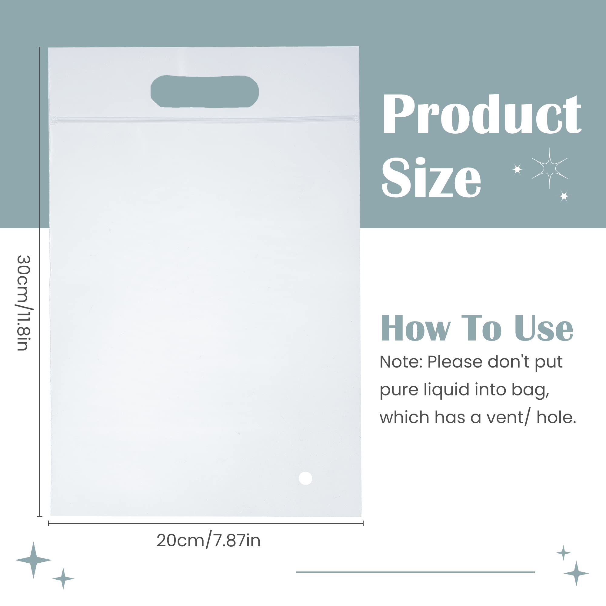 10-Pack Clear Makeup Bags 30x20cm - Transparent Cosmetic Organizer for Travel, Toiletry Storage & Daily Essentials - Waterproof PVC Travel Pouches for Women & Men
